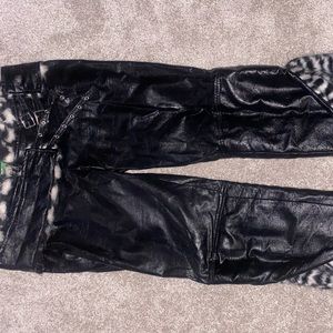 Vintage (y2k) original “Lip Service - Los Angeles” flare/split side pants.